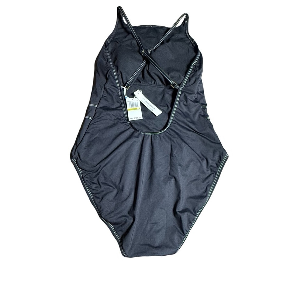 Bleu Rod Beattie Black One Piece Swimsuit Size 14 NWT - Picture 4 of 5